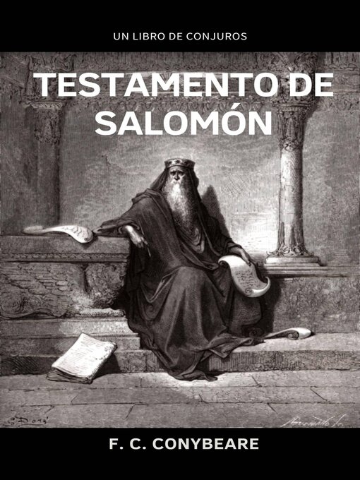 Title details for Testamento de Salomón by F. C. Conybeare - Wait list